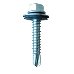 Paraf. autoperf. zincados 5.5x22 c/ anilha