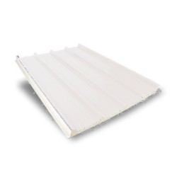 Painel Sandwich 5 ondas 30mm Branco