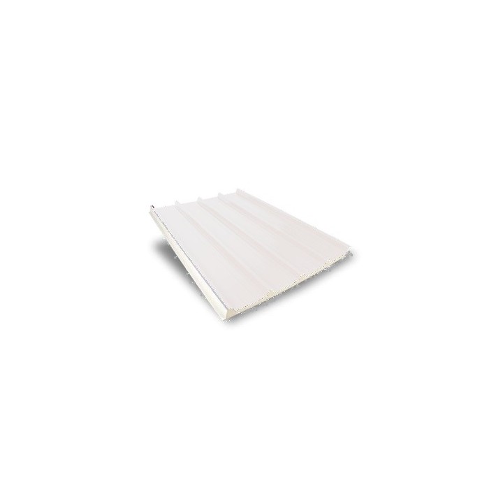 Painel Sandwich 5 ondas 30mm Branco