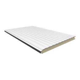 Painel Sandwich Fachada Fix. à vista 30mm Branco